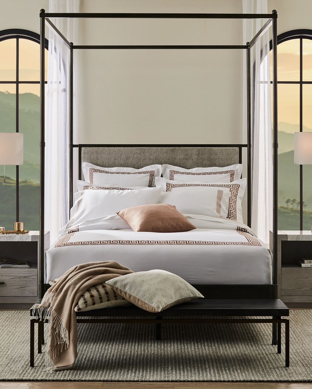 How to make a four poster bed work in any room GlucksteinHome