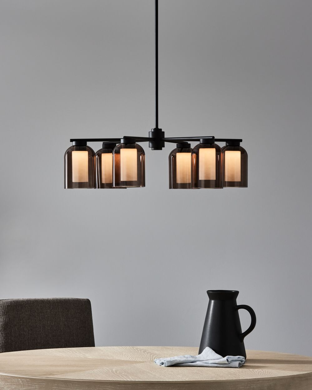 GlucksteinElements Carlyle chandelier light