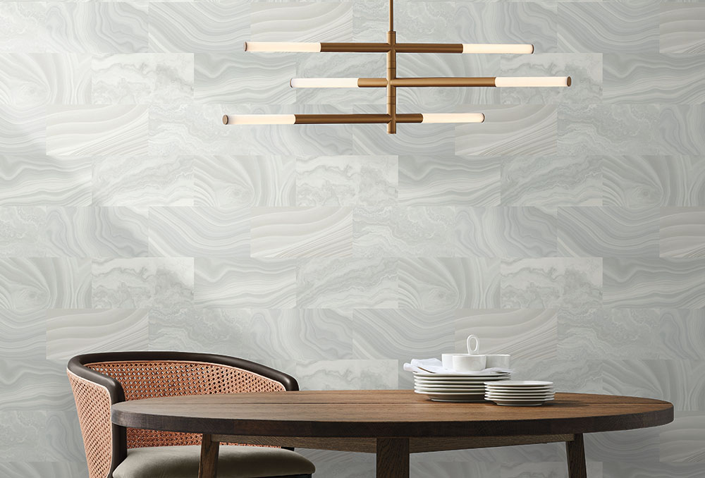 GlucksteinElements Peel and Stick Wallpaper Agate