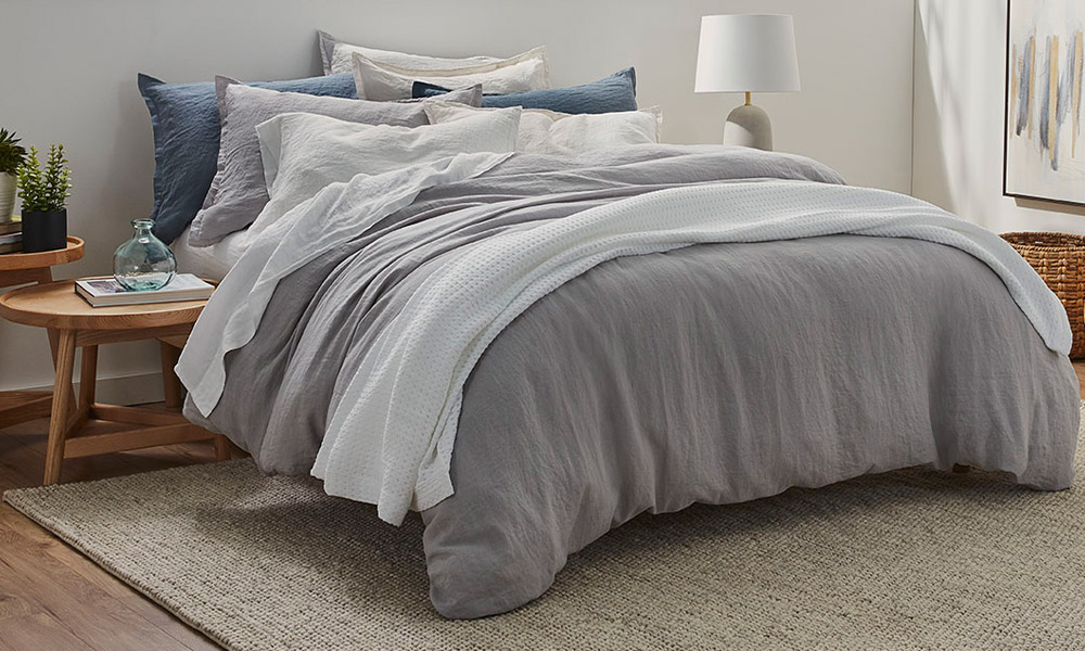 GlucksteinHome French Linen bedding