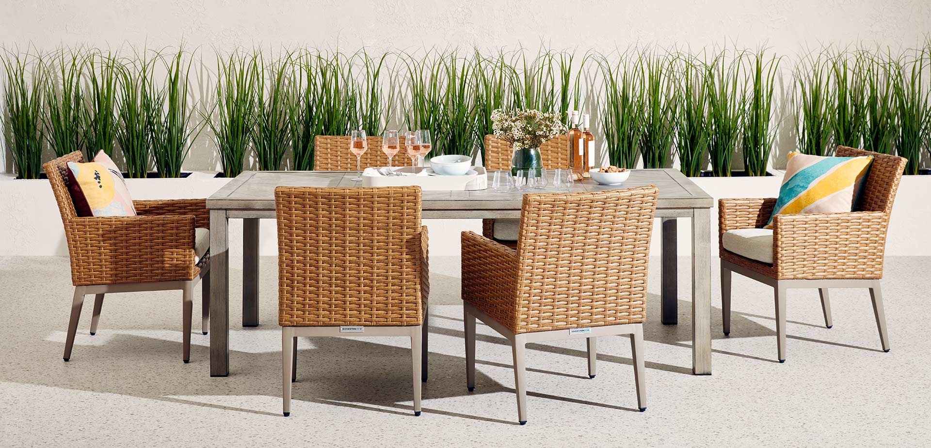 GlucksteinHome | Sedona Dining Set in Natural