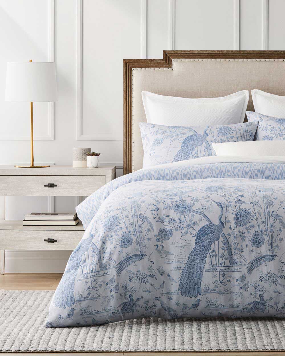 GlucksteinHome Juliette patterned bedding