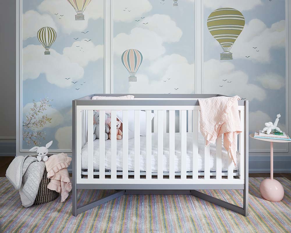 Baby room wall design best sale