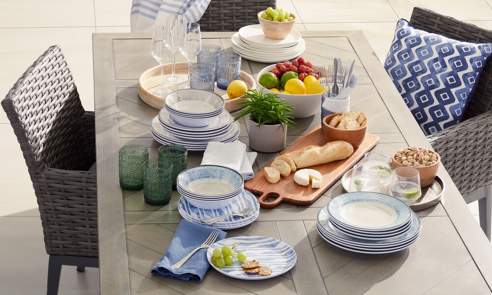 GlucksteinHome Outdoor 23 Tabletop