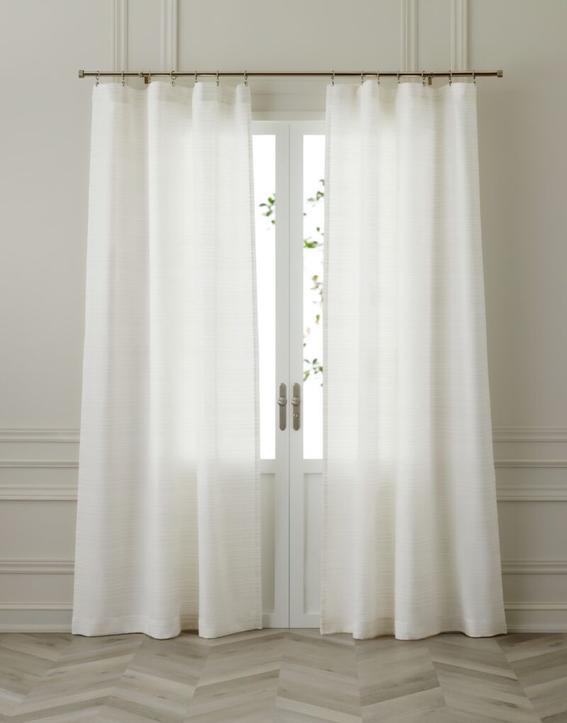 GlucksteinElements Sheer Stripe Drapery Panel