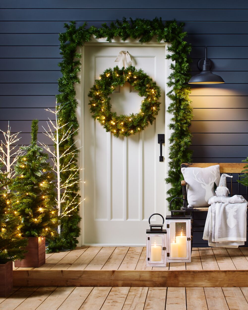 Ideas to decorate your porch for the holidays