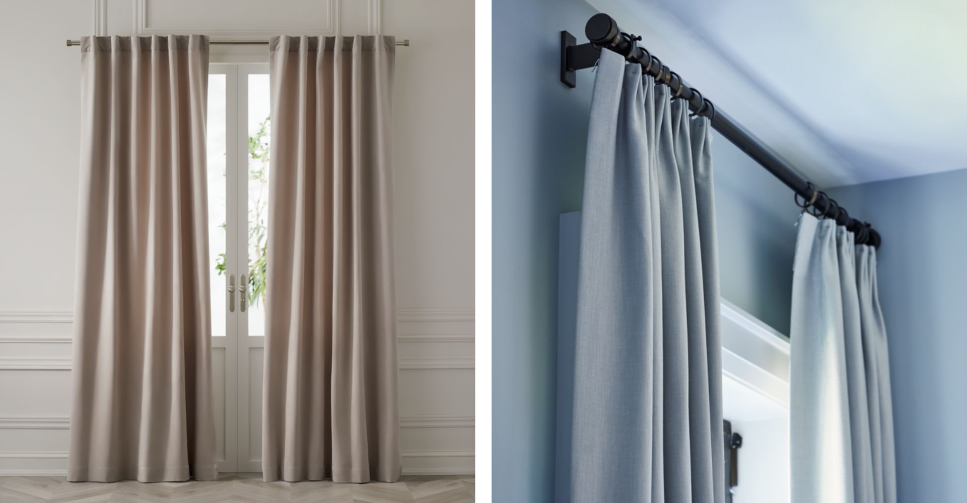 GlucksteinElements drapery and hardware collection