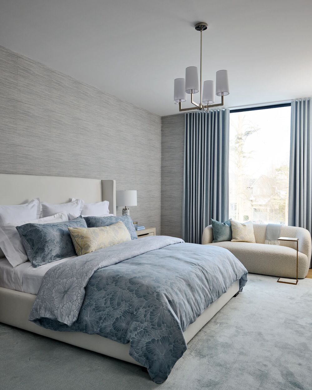 One colour bedroom GlucksteinHome Clara bedding