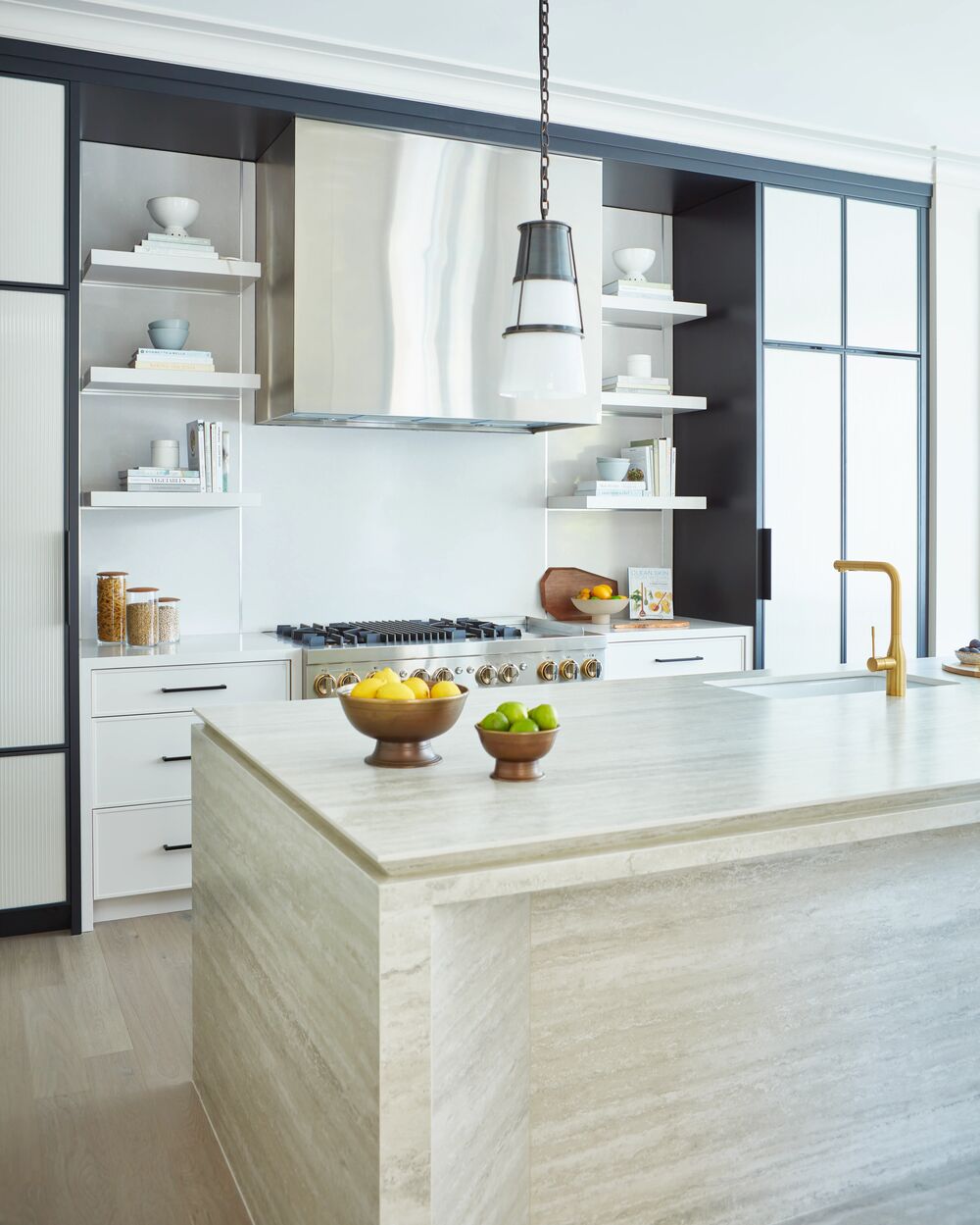 Open shelf kitchen design ideas GlucksteinHome