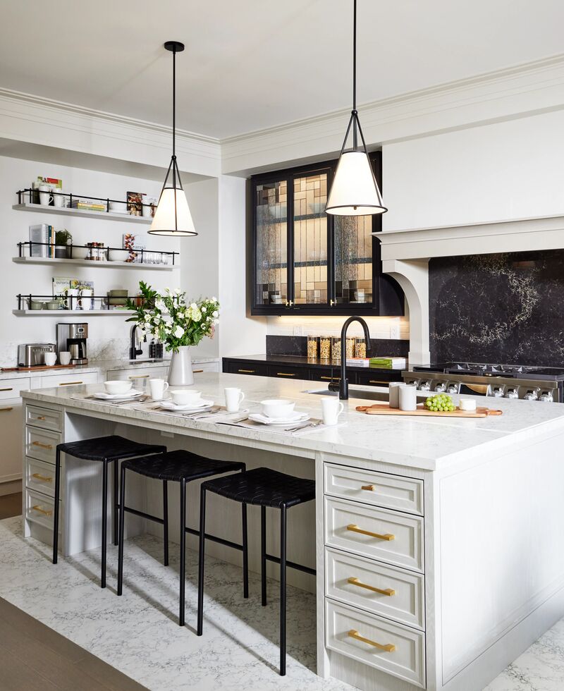 GlucksteinHome kitchen island lighting ideas