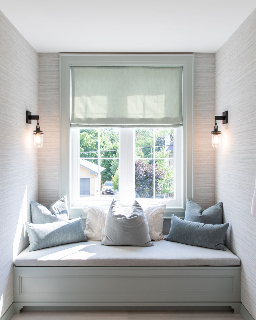 GlucksteinHome cozy nook ideas bathroom banquette